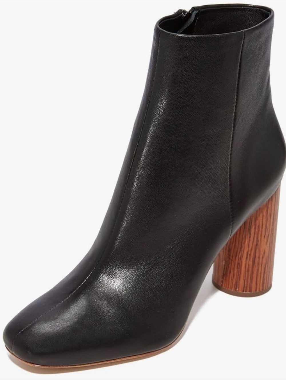 Loeffler Randall womens Wilder (Nappa Leather Boot) with Wood heel - Picture 5 of 5